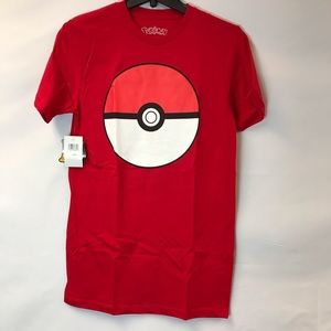 Pokémon Men’s Pokeball Graphic T-Shirt (red)